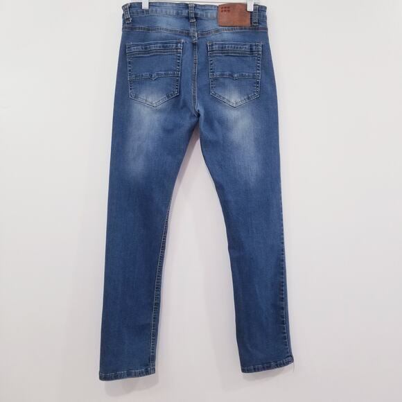 United Denim of America Slim Blue Jeans - Picture 3 of 13